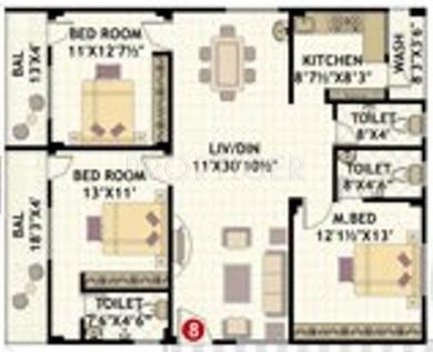 Amrutha Amrutha Hills (3BHK+3T (1,505 sq ft) 1505 sq ft) Amrutha Amrutha Hills (3BHK+3T (1,505 sq ft) 1505 sq ft)