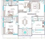 Floor Plan (3BHK+3T) Anuhar Castle Floor Plan (3BHK+3T)