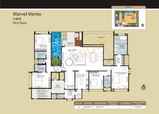 Marvel Marvel Viento (4BHK+4T (4,150 sq ft) Servant Room 4150 sq ft) Marvel Marvel Viento (4BHK+4T (4,150 sq ft) Servant Room 4150 sq ft)