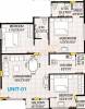 Nishitas Siri Heights Floor Plan (3BHK+2T)