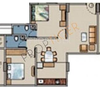 Baria M Baria Estate (2BHK+2T (1,100 sq ft) 1100 sq ft)