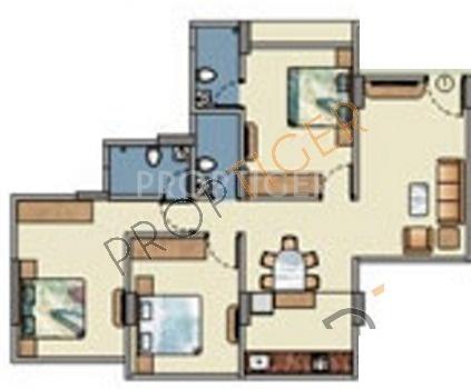 Baria M Baria Estate (3BHK+3T (1,475 sq ft) 1475 sq ft)