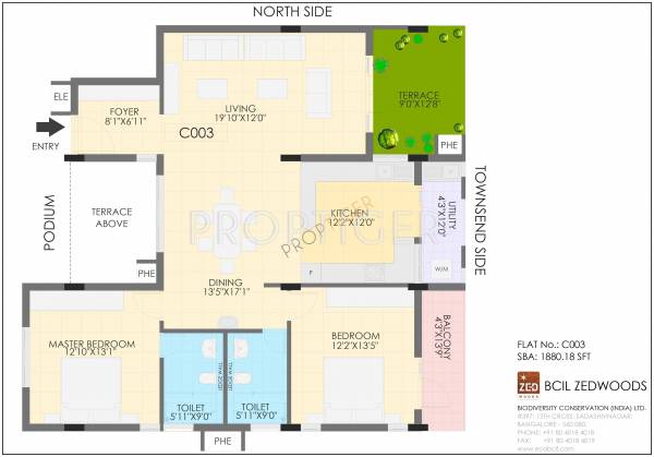 ZED Woods (2BHK+2T (1,880 sq ft) 1880 sq ft) ZED Woods (2BHK+2T (1,880 sq ft) 1880 sq ft)