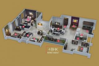 Pristine Royale (4BHK+4T (2,029 sq ft) 2029 sq ft) Pristine Royale (4BHK+4T (2,029 sq ft) 2029 sq ft)