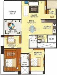 Pashankar Yin Yang (3BHK+3T (1,443 sq ft) 1443 sq ft)