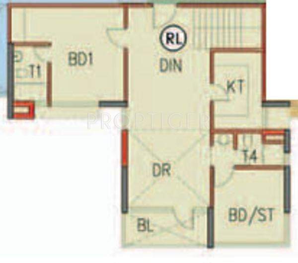 Sureka Sunrise Symphony (4BHK+4T (2,225 sq ft) 2225 sq ft)