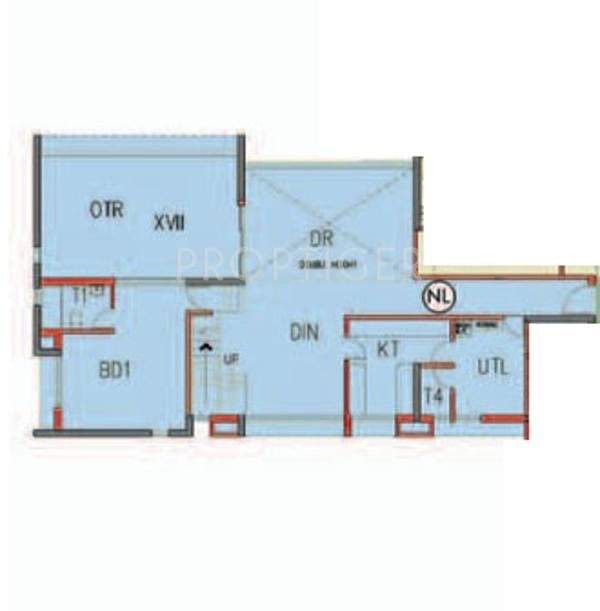 Sureka Sunrise Symphony (3BHK+3T (2,870 sq ft) 2870 sq ft)