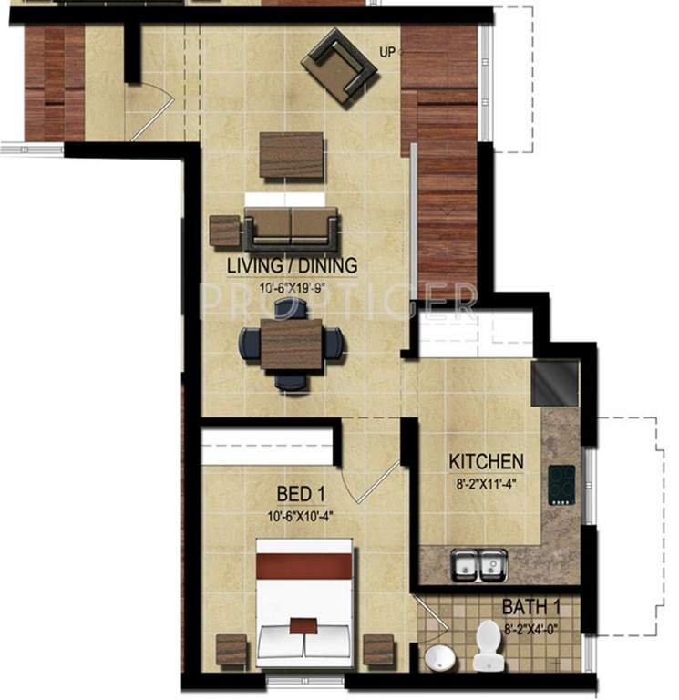 Maaruthi Maaruthi Elana (3BHK+3T (1,906 sq ft) 1906 sq ft)