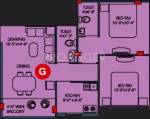 Goldwin Jubilee Residency (2BHK+2T (906 sq ft) 906 sq ft)