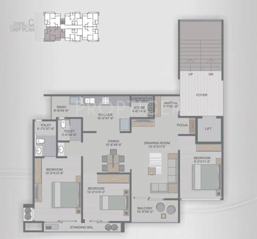 Shilp Saral (3BHK+2T (1,746 sq ft)   Pooja Room 1746 sq ft) Shilp Saral (3BHK+2T (1,746 sq ft)   Pooja Room 1746 sq ft)