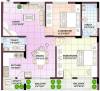 Sowparnika Chandrakantha (2BHK+2T (1,046 sq ft) 1046 sq ft)