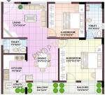 Sowparnika Chandrakantha (2BHK+2T (1,046 sq ft) 1046 sq ft)