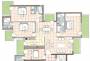 Kwality Group Kwality Imperial Court Floor Plan (3BHK+3T)