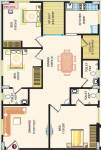 Shri Krishna Royale (3BHK+3T (1,224 sq ft) 1224 sq ft) Shri Krishna Royale (3BHK+3T (1,224 sq ft) 1224 sq ft)