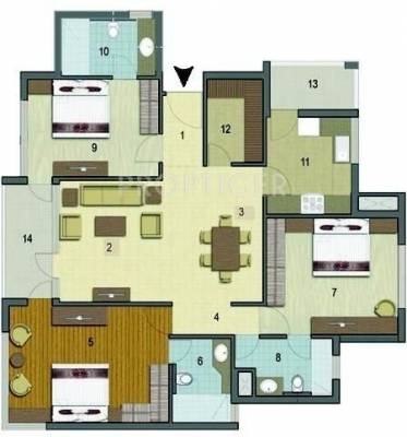 Stellar Sigma (3BHK+3T (1,825 sq ft) 1825 sq ft) Stellar Sigma (3BHK+3T (1,825 sq ft) 1825 sq ft)