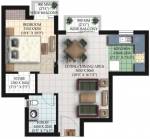 Ansal Santushti Enclave (1BHK+1T (795 sq ft) 795 sq ft)