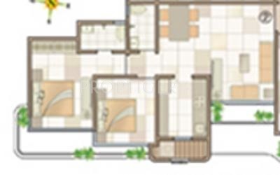 Raj G N Residency (2BHK+2T (1,025 sq ft) + Study Room 1025 sq ft)