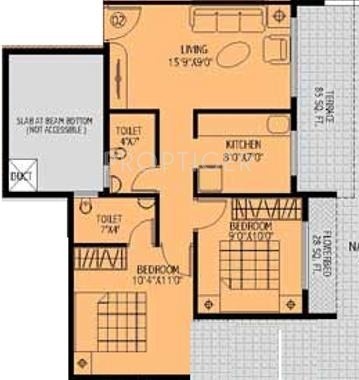 Rajesh Rajesh Heights (2BHK+2T (960 sq ft) 960 sq ft) Rajesh Rajesh Heights (2BHK+2T (960 sq ft) 960 sq ft)