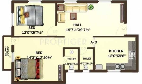 Rajeswari IBIS Fields (2BHK+2T (930 sq ft) 930 sq ft) Rajeswari IBIS Fields (2BHK+2T (930 sq ft) 930 sq ft)