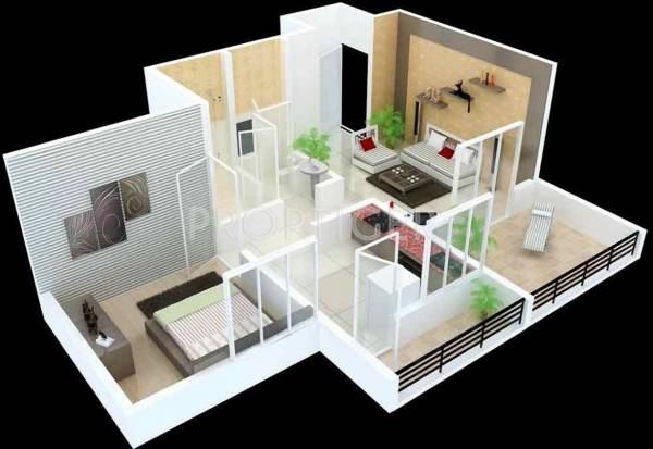 Shree Dream Sky (1BHK+1T (641 sq ft) 641 sq ft) Shree Dream Sky (1BHK+1T (641 sq ft) 641 sq ft)