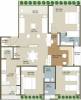 Ganesh Housing Maple County Floor Plan (3BHK+3T)