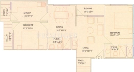 Skanda Enclave (2BHK+2T (1,121 sq ft) Pooja Room 1121 sq ft) Skanda Enclave (2BHK+2T (1,121 sq ft) Pooja Room 1121 sq ft)