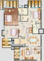 Chandigarh Savitry Heights II (3BHK+2T (1,650 sq ft) 1650 sq ft)