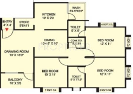 Santosh Shantikunj 1 (3BHK+3T (1,575 sq ft) 1575 sq ft) Santosh Shantikunj 1 (3BHK+3T (1,575 sq ft) 1575 sq ft)