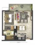 Wave Wave City Center (2BHK+2T (802 sq ft) 802 sq ft) Wave Wave City Center (2BHK+2T (802 sq ft) 802 sq ft)