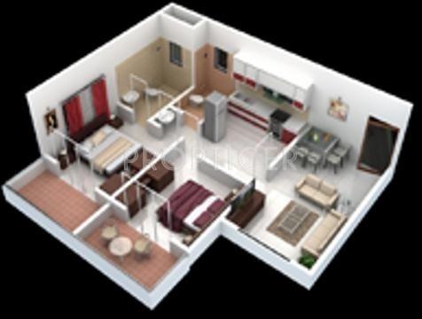 Kharde Patil Seetai Residency (2BHK+2T (930 sq ft) 930 sq ft)