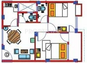 Ascon Shree Tower VI (2BHK+2T (637 sq ft) 637 sq ft)