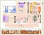 Bhakti Shiva Enclave (2BHK+2T (1,035 sq ft) 1035 sq ft)