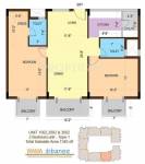 Wama Wama Ibbanee (2BHK+2T (1,340 sq ft) 1340 sq ft)