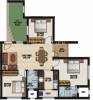 Sidharth Dakshin (3BHK+2T (1,009 sq ft) 1009 sq ft)