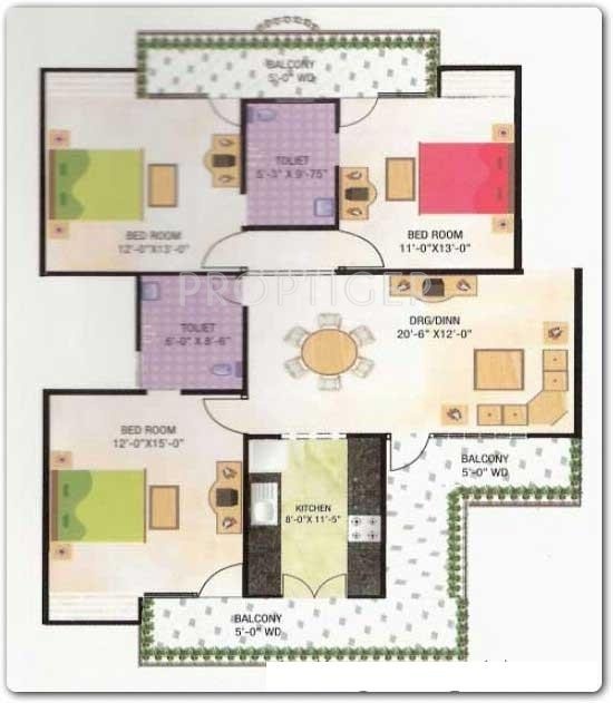 BCC Bharat Residency (3BHK+2T (1,760 sq ft) 1760 sq ft) BCC Bharat Residency (3BHK+2T (1,760 sq ft) 1760 sq ft)