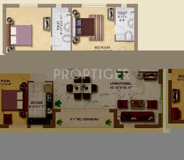Eden Imperial (3BHK+3T (2,236 sq ft) 2236 sq ft) Eden Imperial (3BHK+3T (2,236 sq ft) 2236 sq ft)