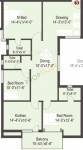 GK Bella Vista (3BHK+3T (1,737 sq ft) 1737 sq ft) GK Bella Vista (3BHK+3T (1,737 sq ft) 1737 sq ft)