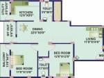 Jana Greenwoods (2BHK+2T (1,288 sq ft) 1288 sq ft) Jana Greenwoods (2BHK+2T (1,288 sq ft) 1288 sq ft)