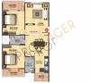 Bhanu Bhanu symphony (2BHK+2T (1,160 sq ft) 1160 sq ft)