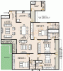 Sobha Jasmine (4BHK+5T (2,880 sq ft)   Servant Room 2880 sq ft)