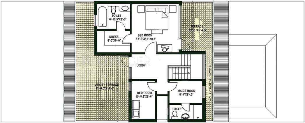 Jaypee Town Homes (6BHK+6T (5,021 sq ft)   Study Room 5021 sq ft)