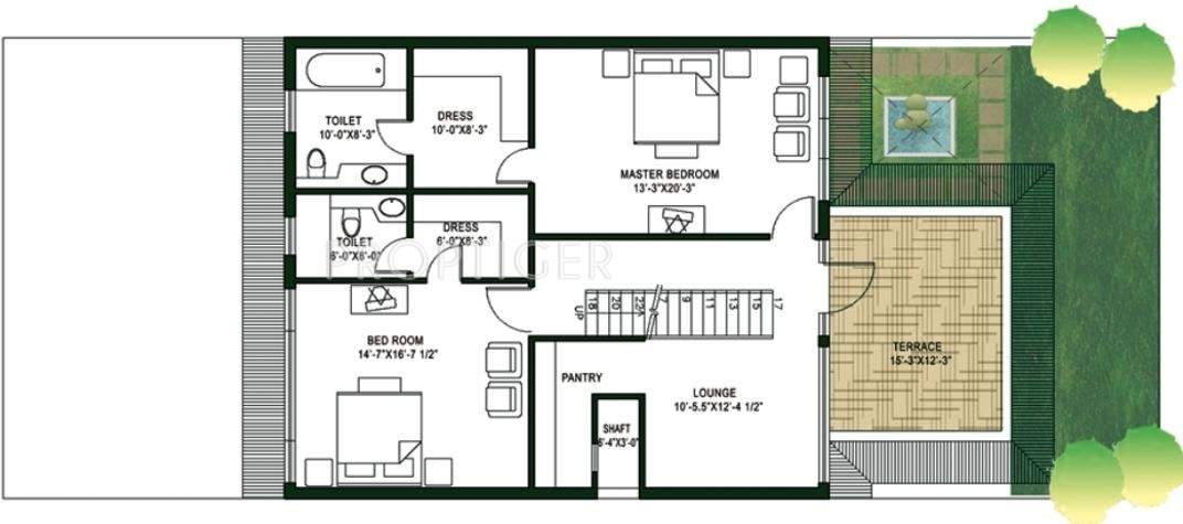 Jaypee Town Homes (6BHK+6T (5,021 sq ft)   Study Room 5021 sq ft)