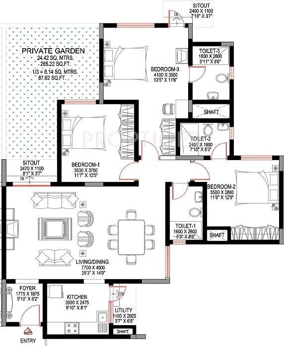 Sobha Sunbeam II (3BHK+3T (1,736 sq ft) 1736 sq ft) Sobha Sunbeam II (3BHK+3T (1,736 sq ft) 1736 sq ft)