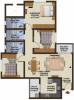 Sobha Cinnamon (3BHK+3T (1,455 sq ft) 1455 sq ft)