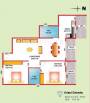 Kristal Dolomite (2BHK+2T (1,318 sq ft) 1318 sq ft)