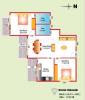 Kristal Dolomite (2BHK+2T (1,238 sq ft) 1238 sq ft)