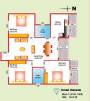 Kristal Dolomite (3BHK+2T (1,452 sq ft) 1452 sq ft)