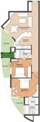 Raheja Revanta (2BHK+2T (1,621 sq ft) 1621 sq ft)