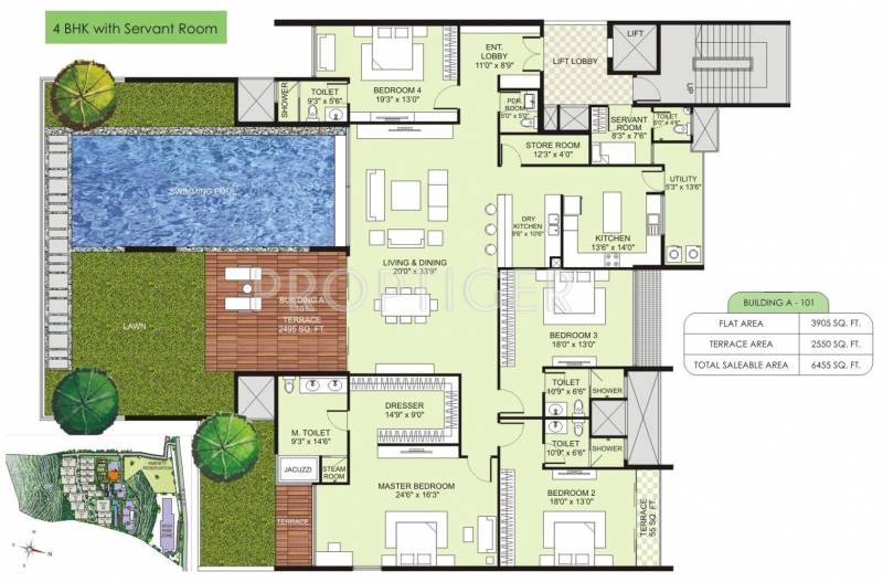 Marvel Selva Ridge Estate (4BHK+5T (6,455 sq ft)   Servant Room 6455 sq ft)