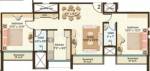 Kesar Harmony Floor Plan (2BHK+2T)
